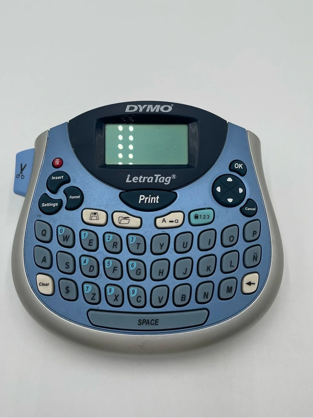 DYMO LetraTag LT-100T Label Maker Portable *No AC Adapter* Works Office